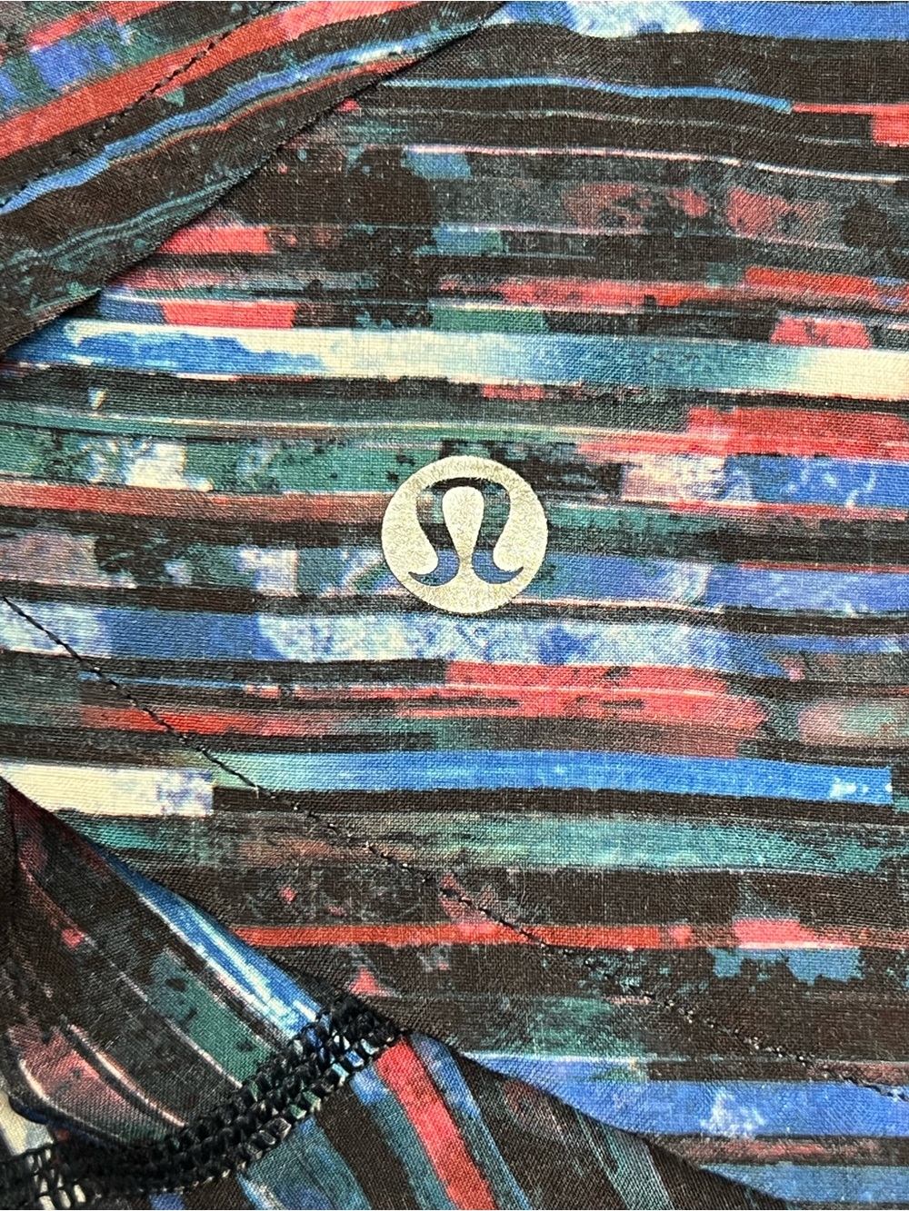 Lululemon Speed Up Short Hinshu Alpine White Multi / Black - Picture 5 of 7